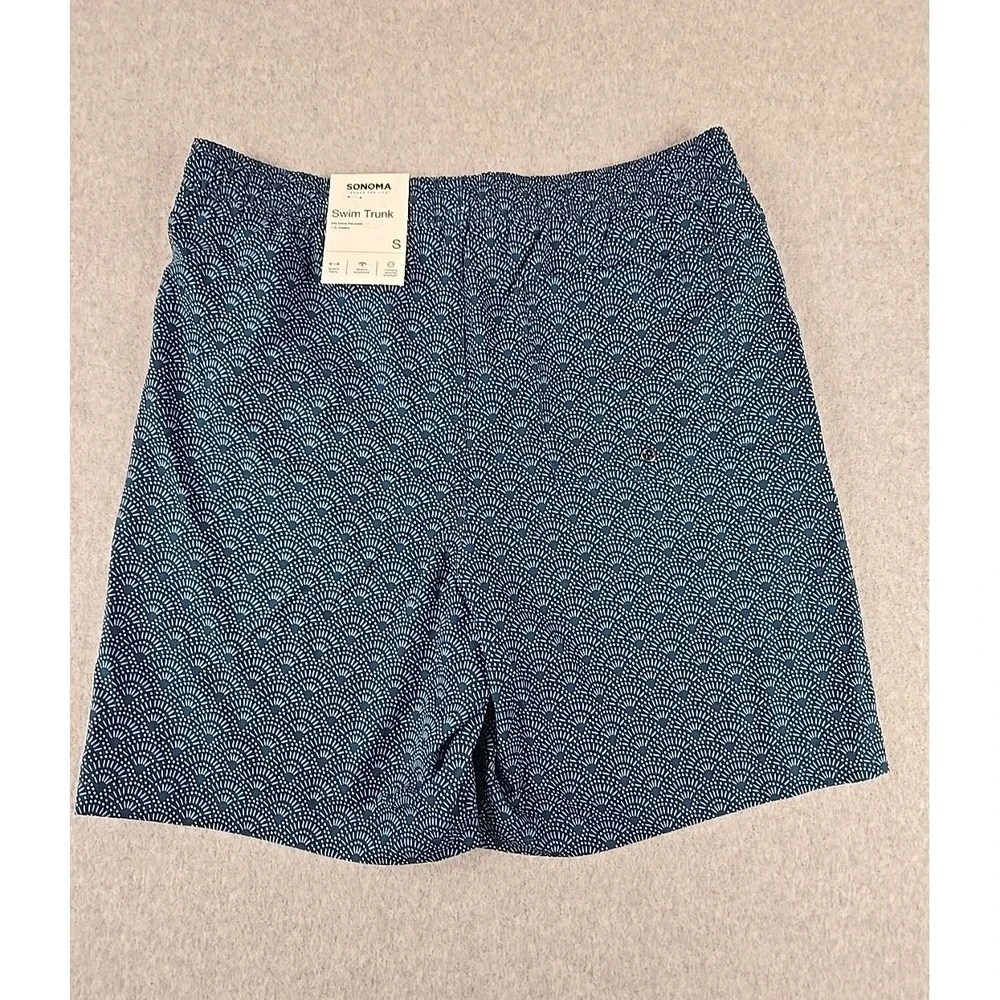 Sonoma Swim Trunk Shorts Mens Size Small Lined 7